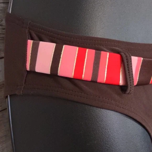 Marks & Spencer Belted Hipster Bikini Bottom Small - Picture 3 of 10